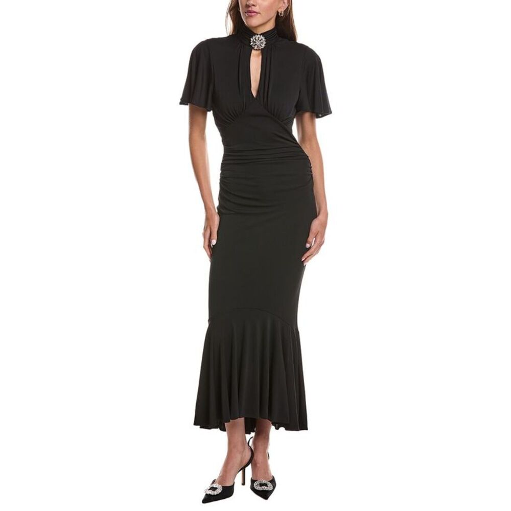 Cinq À Sept Womens  Rosita Midi Dress, Black